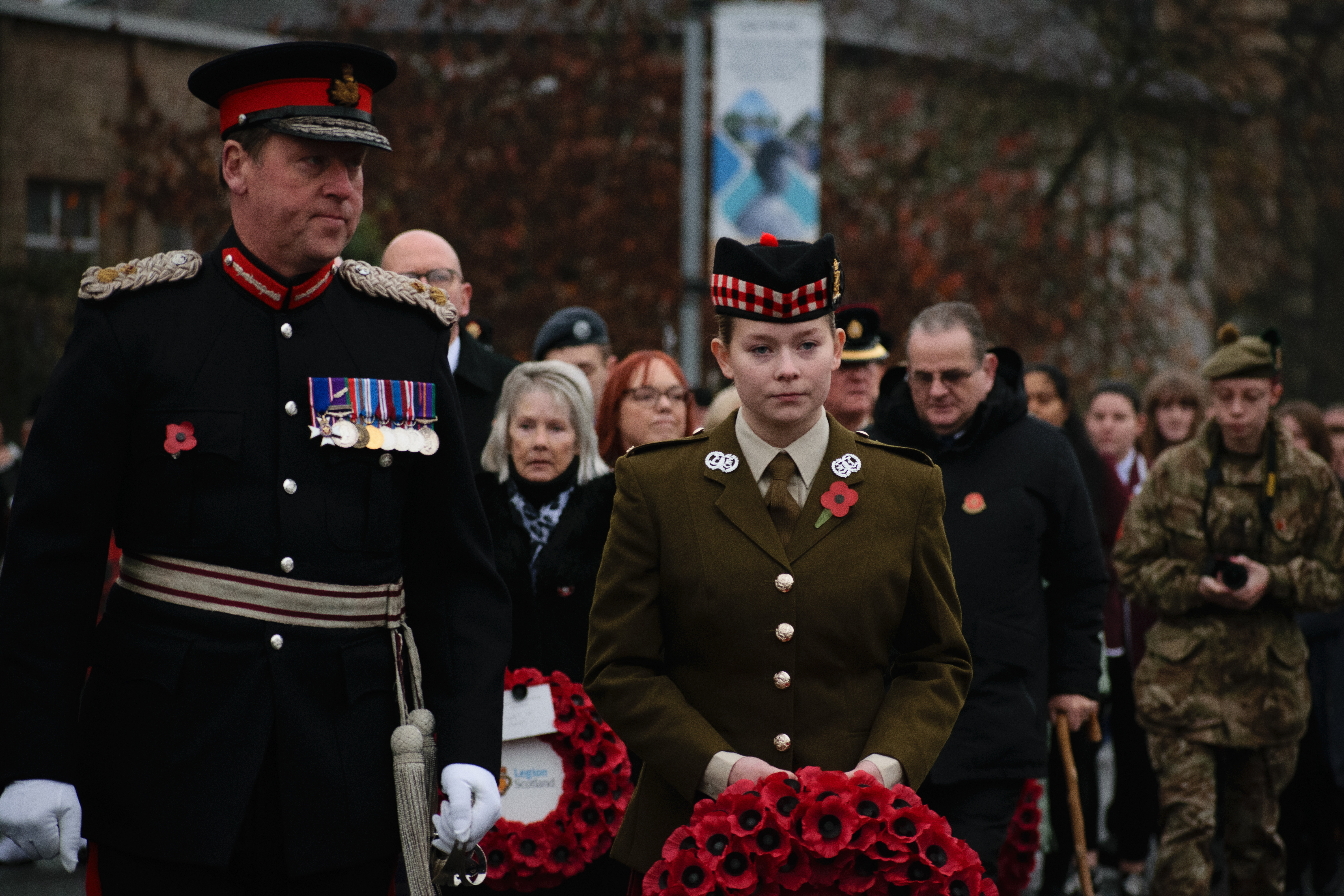 Arrival at the Memorial