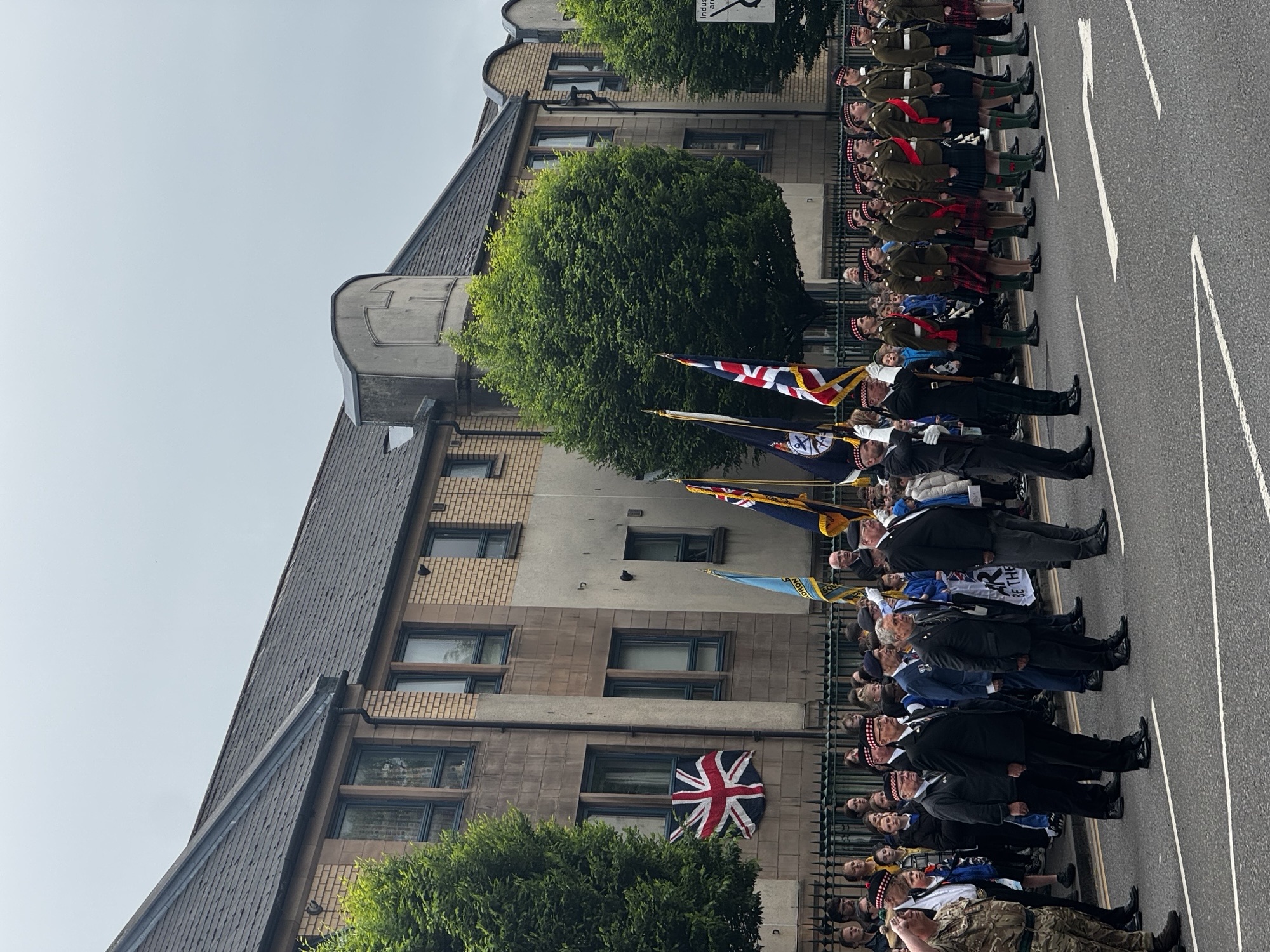 Parade Standing to Attention
