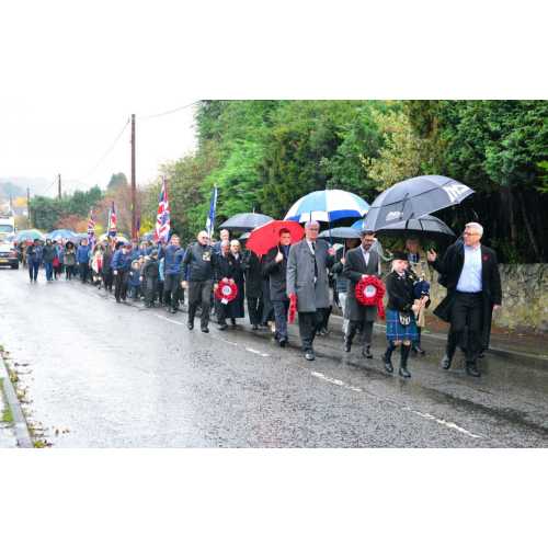 Tillicoultry pays respect