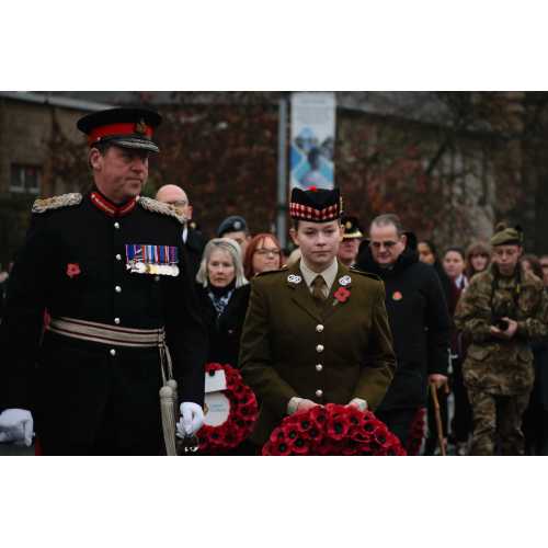 Arrival at the Memorial